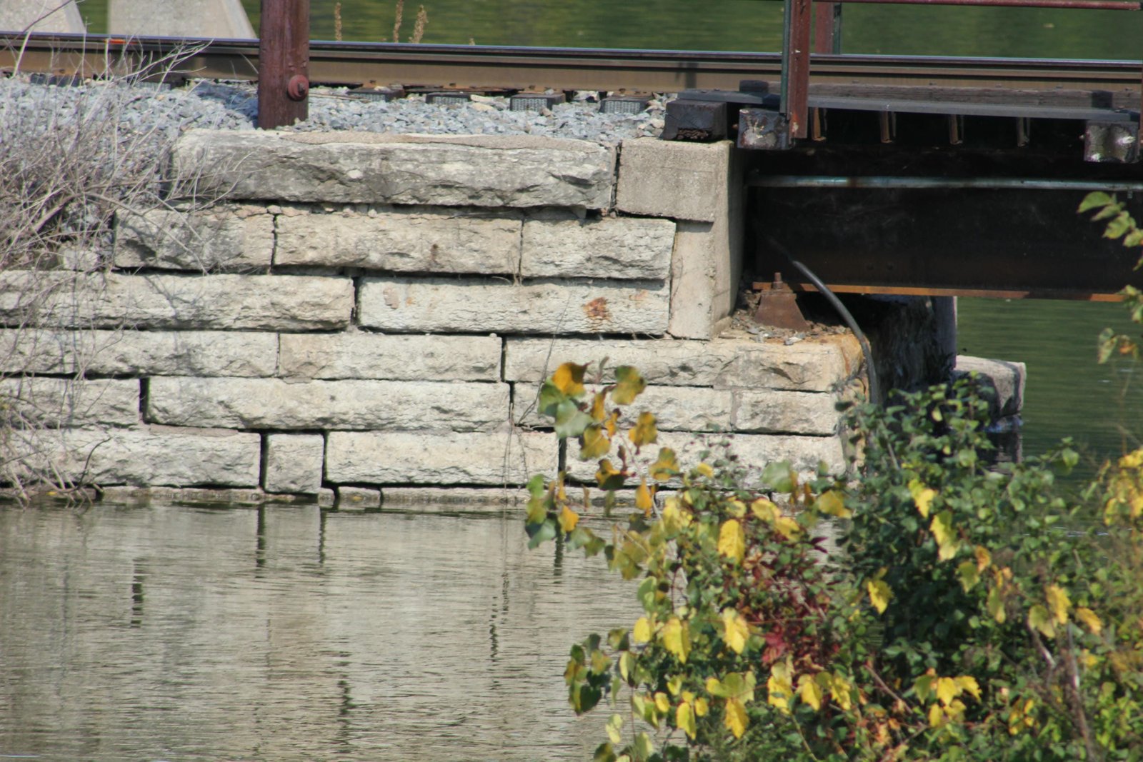 West abutment